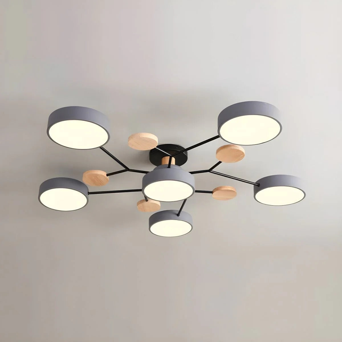 Lampa sufitowa LED półnatynkowa