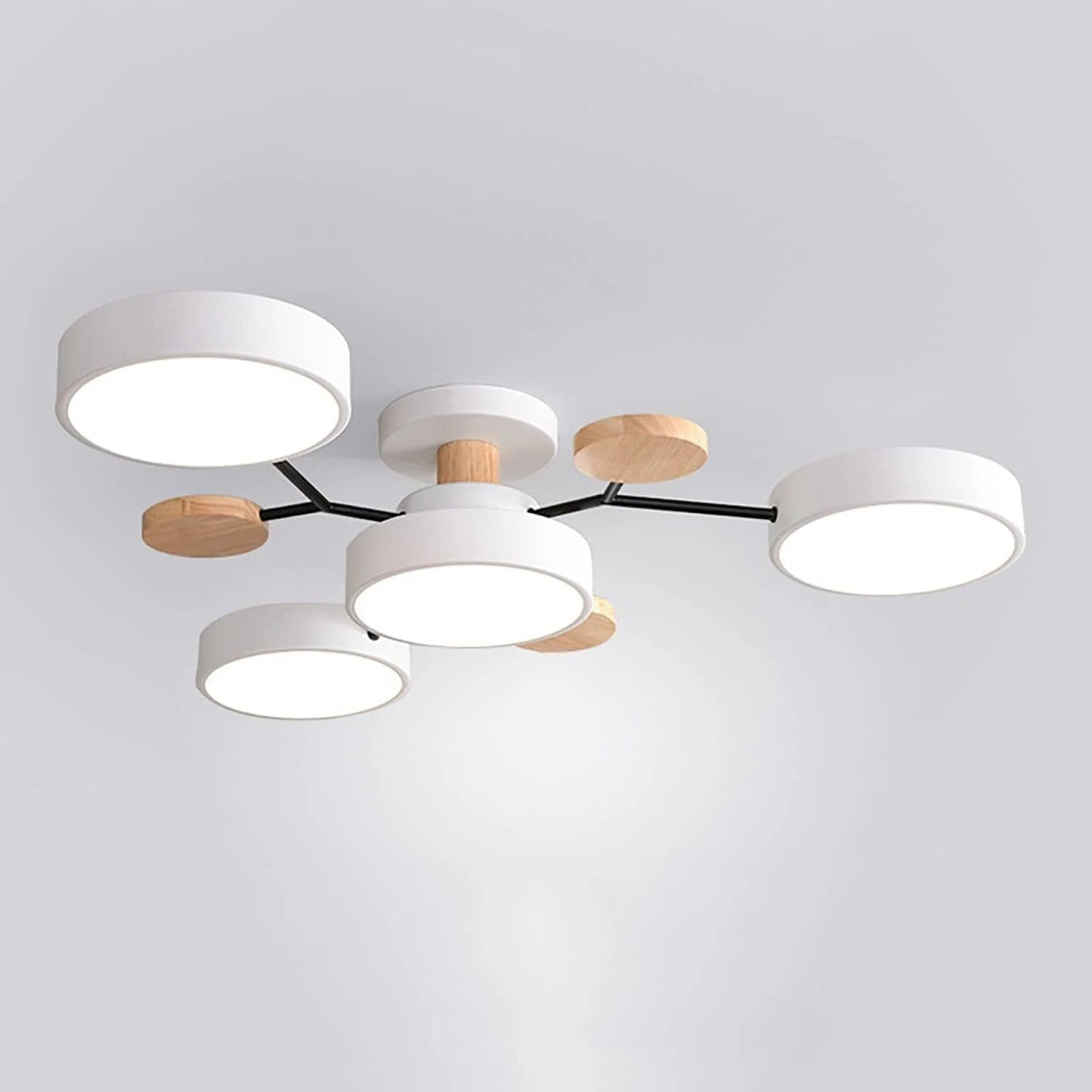Lampa sufitowa LED półnatynkowa