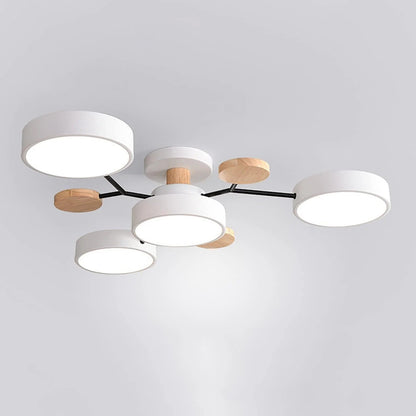 Lampa sufitowa LED półnatynkowa