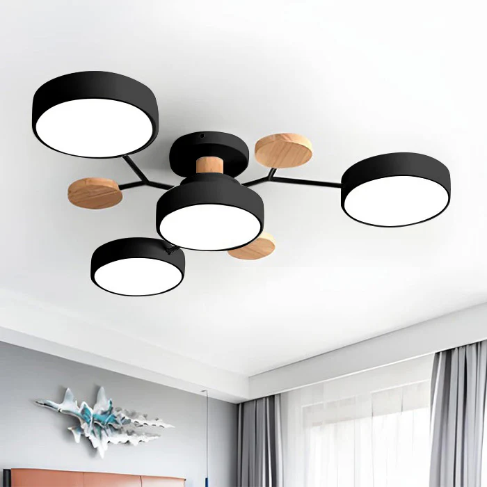 Lampa sufitowa LED półnatynkowa