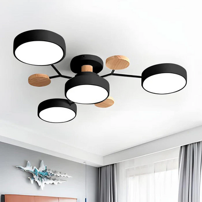 Lampa sufitowa LED półnatynkowa