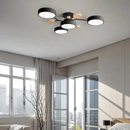 Lampa sufitowa LED półnatynkowa