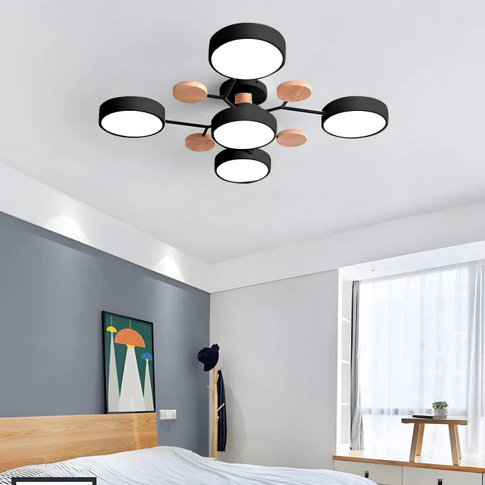 Lampa sufitowa LED półnatynkowa