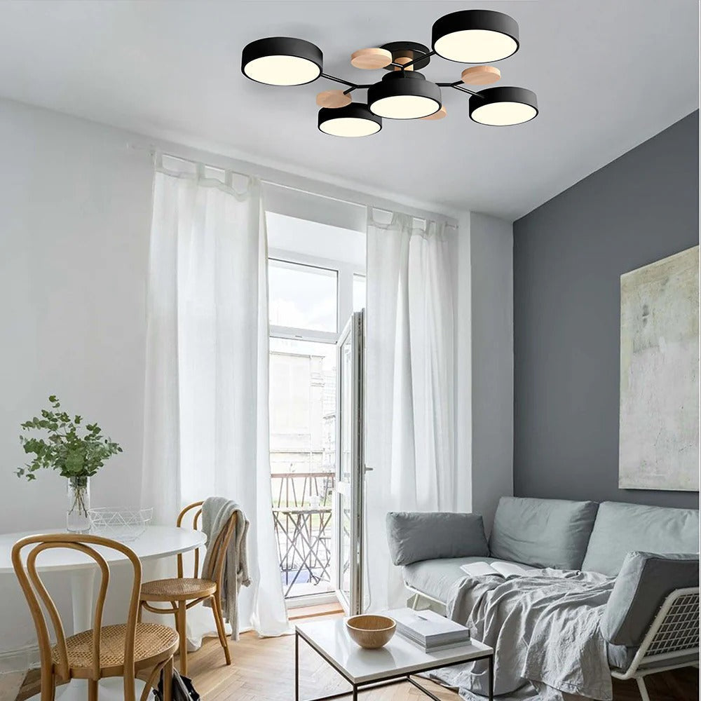 Lampa sufitowa LED półnatynkowa
