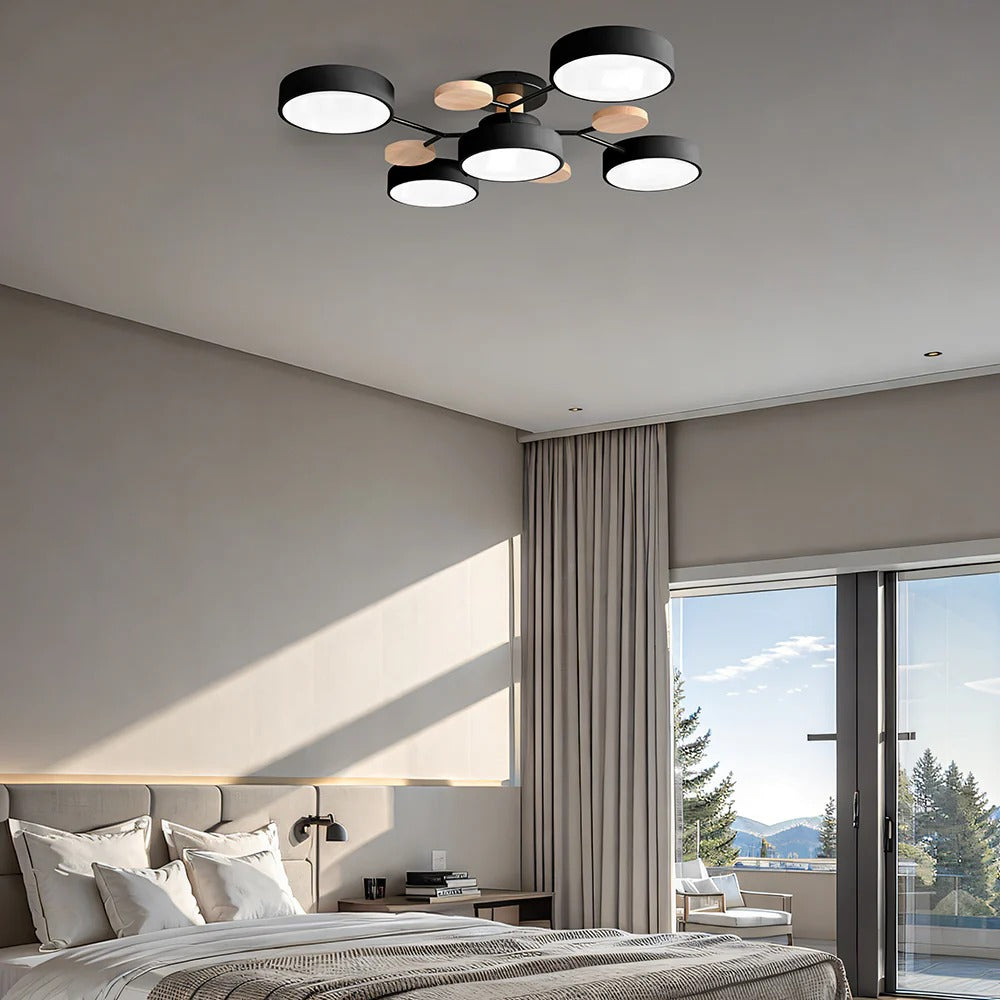 Lampa sufitowa LED półnatynkowa