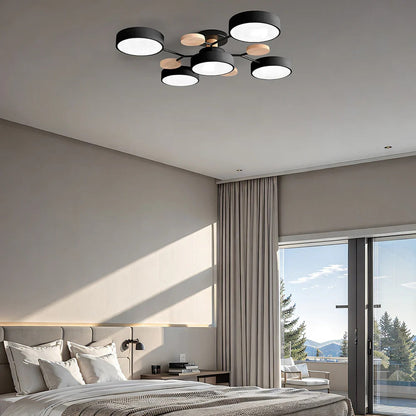 Lampa sufitowa LED półnatynkowa