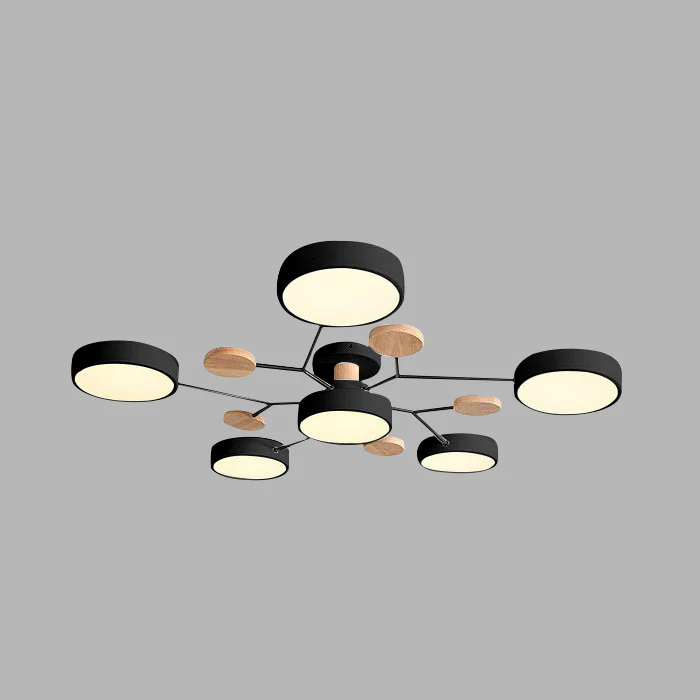 Lampa sufitowa LED półnatynkowa