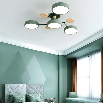 Lampa sufitowa LED półnatynkowa