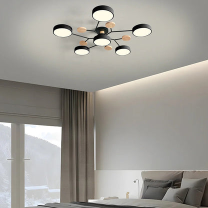 Lampa sufitowa LED półnatynkowa