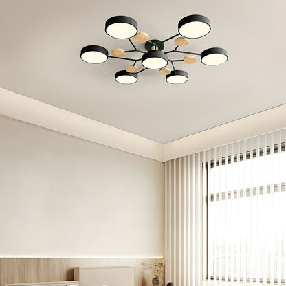 Lampa sufitowa LED półnatynkowa
