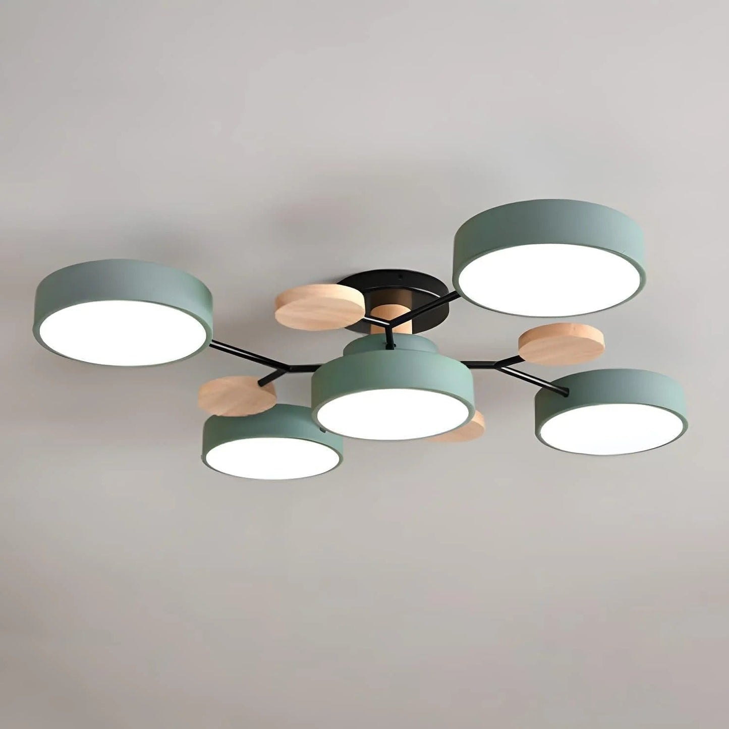 Lampa sufitowa LED półnatynkowa