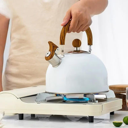 Bouilloire à sifflet compatible avec l’induction