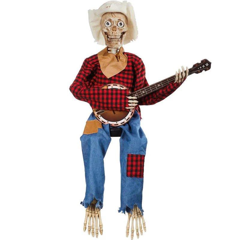 Banjo-playing skeleton