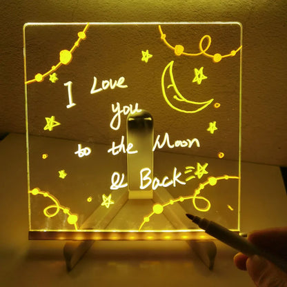 LED light board for drawing