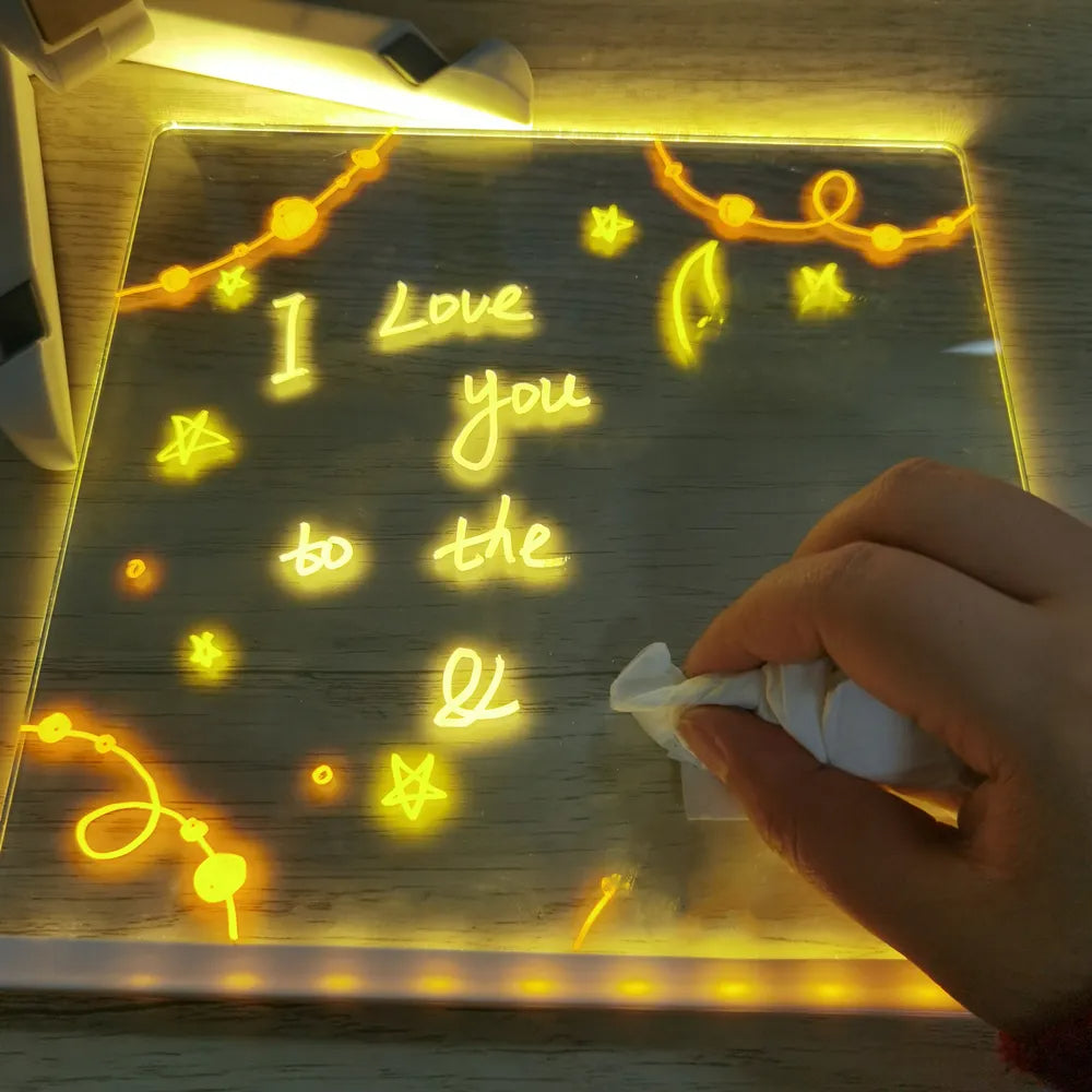 LED light board for drawing