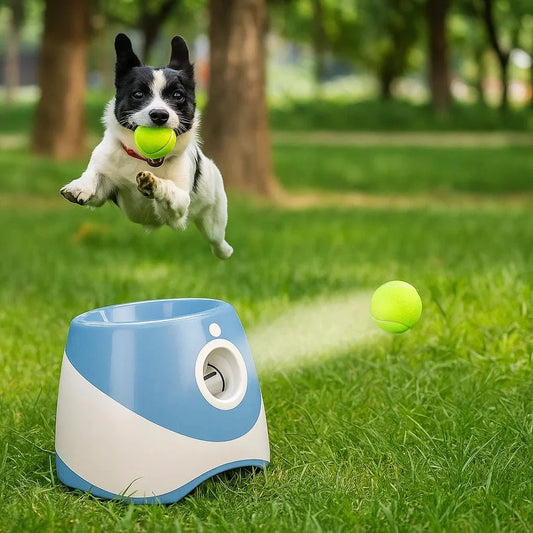 USB ball launcher for dogs