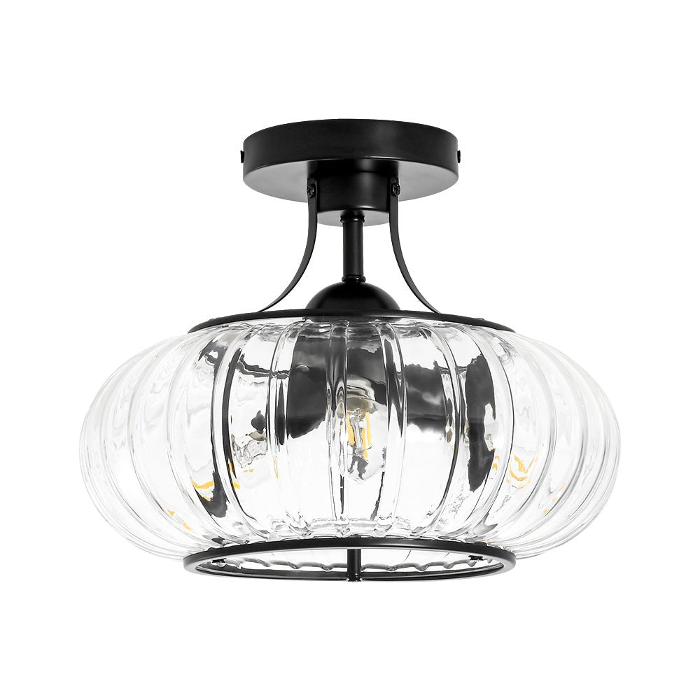 Lampa sufitowa szklana 3-punktowa