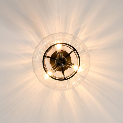 Lampa sufitowa szklana 3-punktowa
