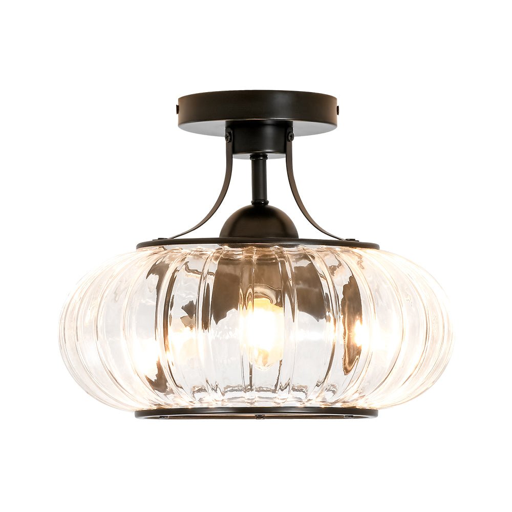 Lampa sufitowa szklana 3-punktowa