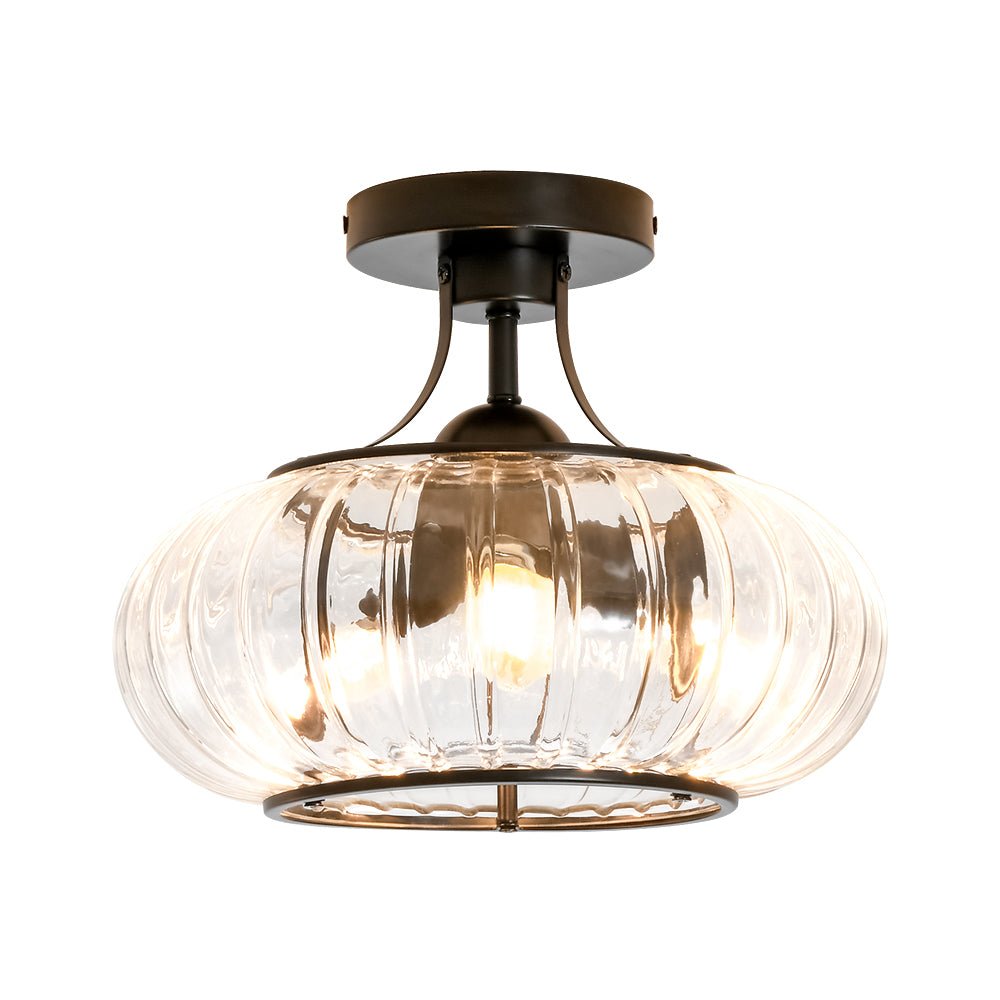 Lampa sufitowa szklana 3-punktowa
