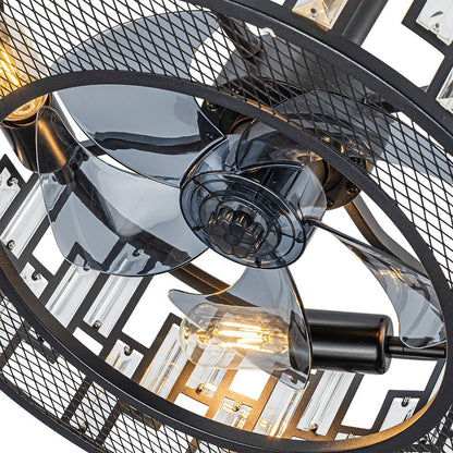 Stropní lampa s ventilátorem