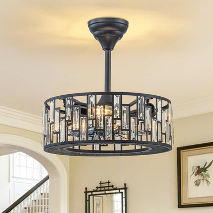 Stropní lampa s ventilátorem