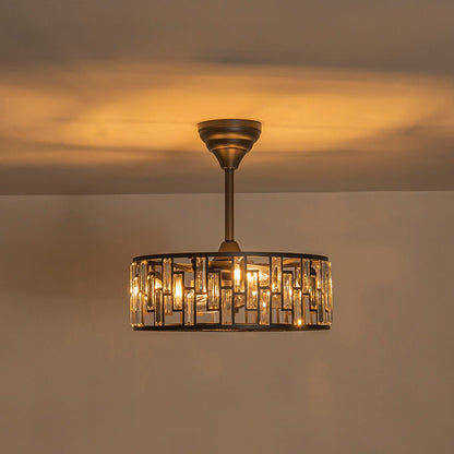 Stropní lampa s ventilátorem