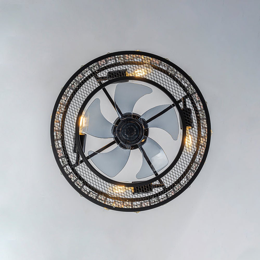 Stropní lampa s ventilátorem