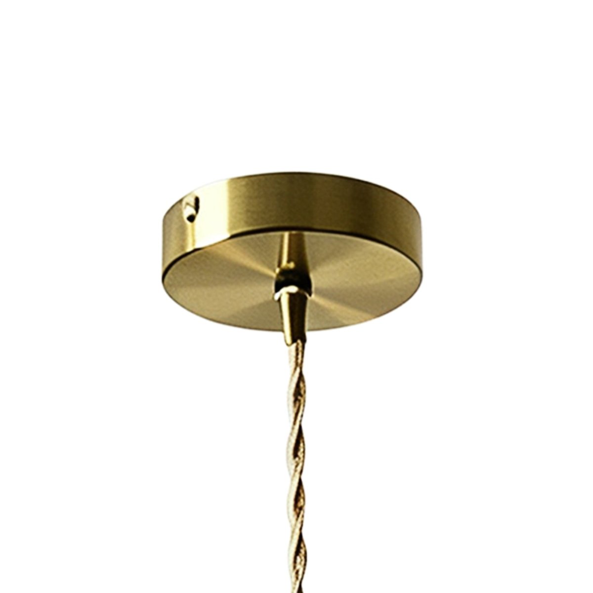 Skleněná závěsná lampa Lotos