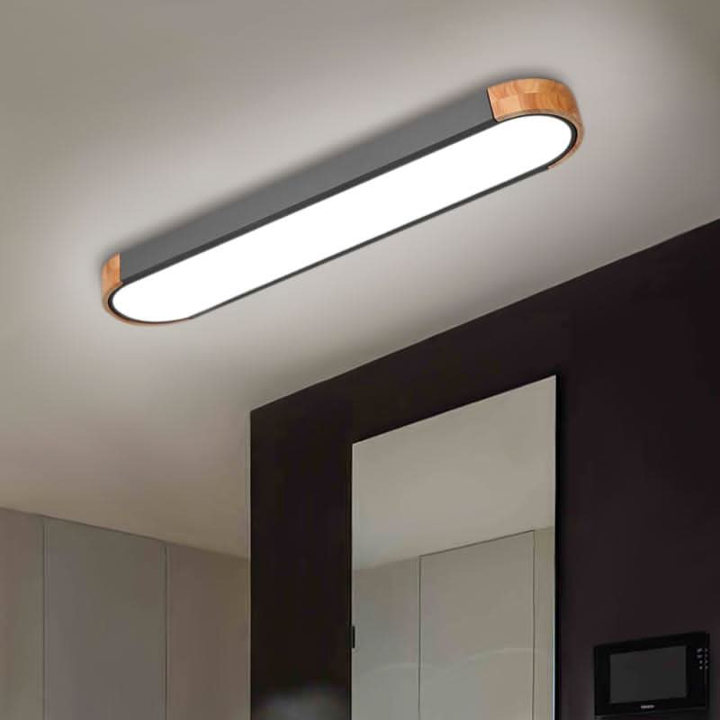 Oval LED ceiling light