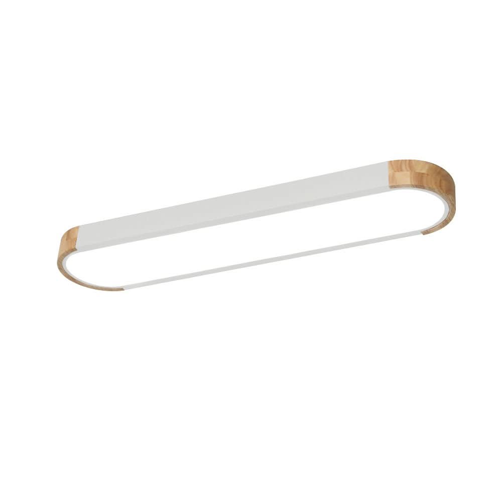Oval LED ceiling light