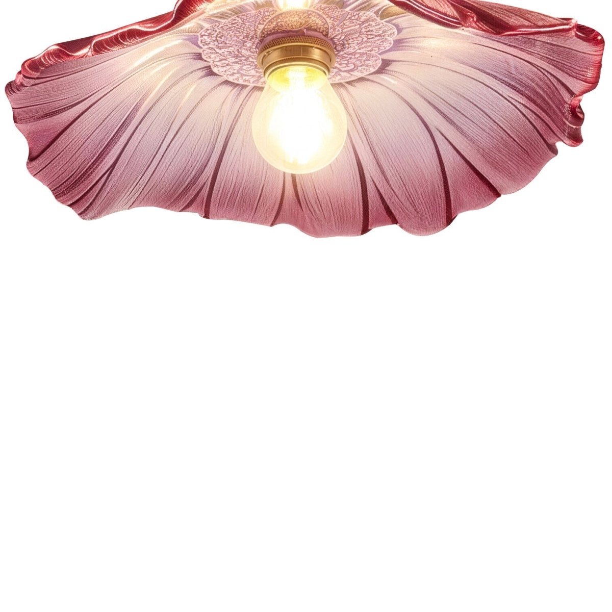 Stropní lampa lotosový květ
