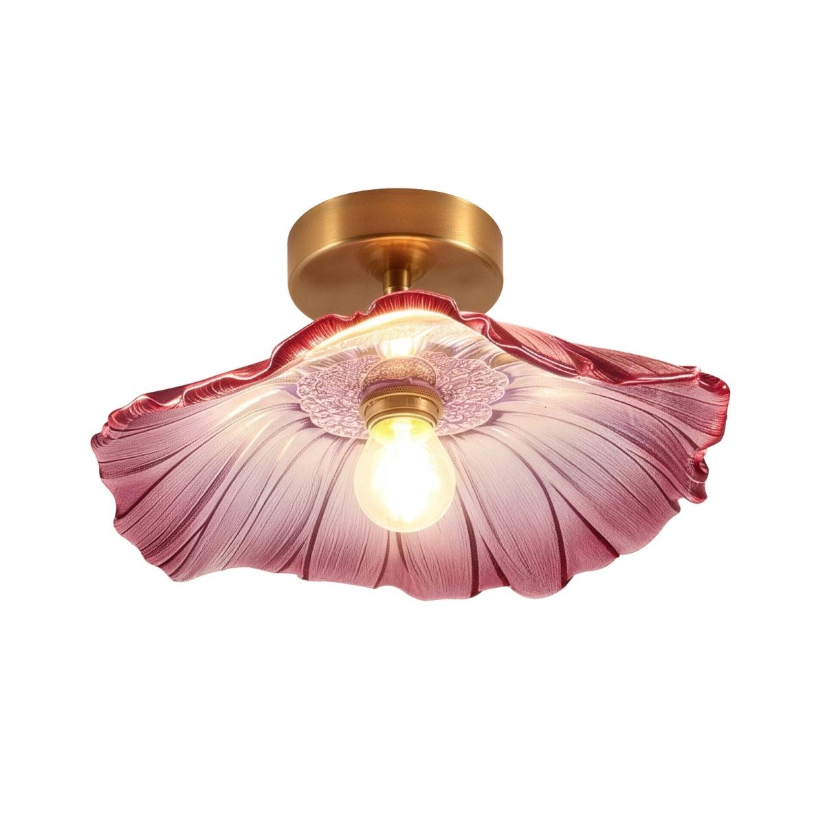 Stropní lampa lotosový květ