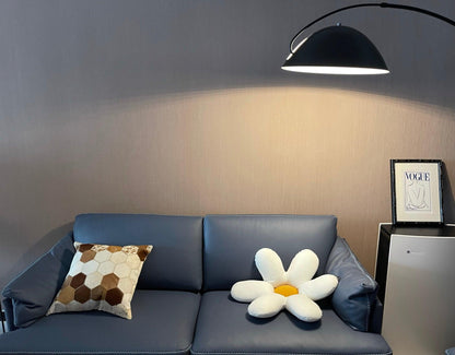 Lampa podłogowa łukowa E27 z regulowanym ramieniem, oświetlenie do wnętrz