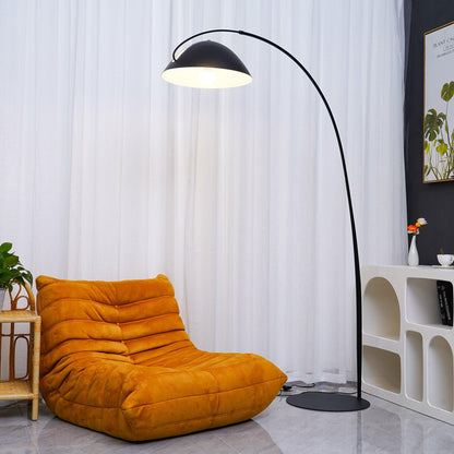 Lampa podłogowa łukowa E27 z regulowanym ramieniem, oświetlenie do wnętrz