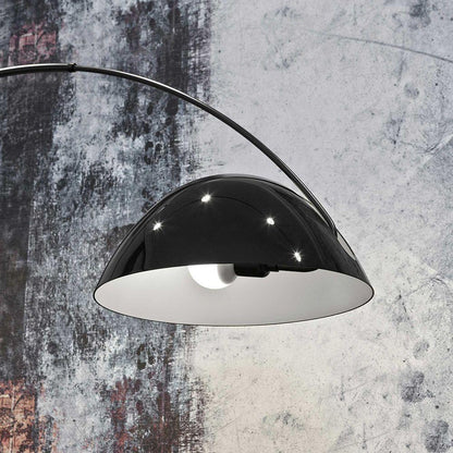 Lampa podłogowa łukowa E27 z regulowanym ramieniem, oświetlenie do wnętrz