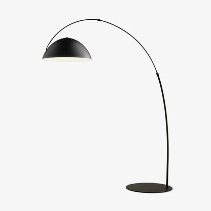 Lampa podłogowa łukowa E27 z regulowanym ramieniem, oświetlenie do wnętrz