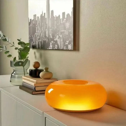 Lampa LED w Kształcie Okręgu z Regulacją Jasności i 3 Temperaturami Barwowymi