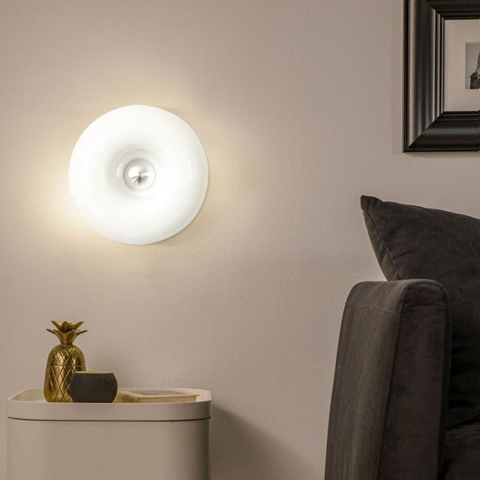 Lampa stołowa LED okrągła z funkcją ściemniania i dotykowym sterowaniem 3 barw światła