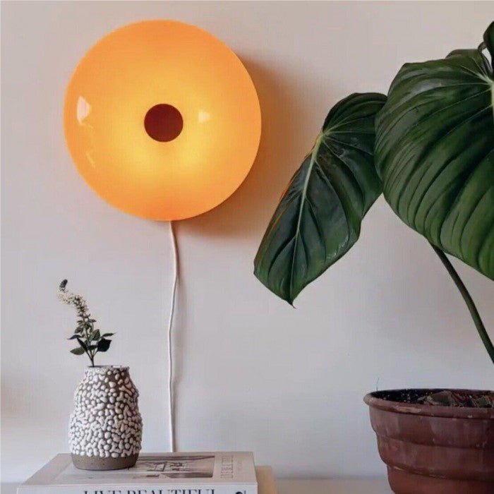 Lampa stołowa LED okrągła z funkcją ściemniania i dotykowym sterowaniem 3 barw światła