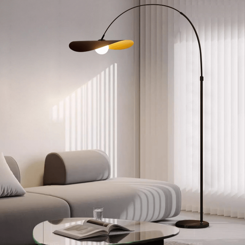 Lampa podłogowa LED z przyciskiem, oświetlenie do wnętrz 3–5 m²