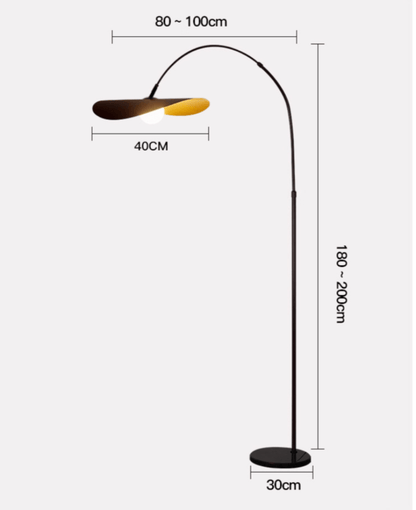 Lampa podłogowa LED z przyciskiem, oświetlenie do wnętrz 3–5 m²
