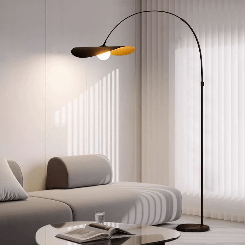 Lampa podłogowa LED z przyciskiem, oświetlenie do wnętrz 3–5 m²