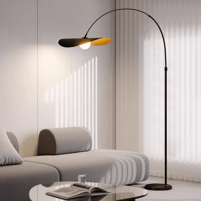Lampa podłogowa LED z przyciskiem, oświetlenie do wnętrz 3–5 m²