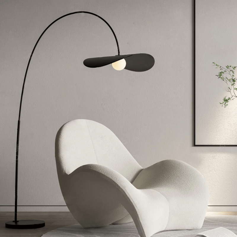 Lampa podłogowa LED z przyciskiem, oświetlenie do wnętrz 3–5 m²