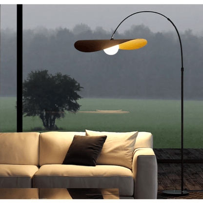 Lampa podłogowa LED z przyciskiem, oświetlenie do wnętrz 3–5 m²