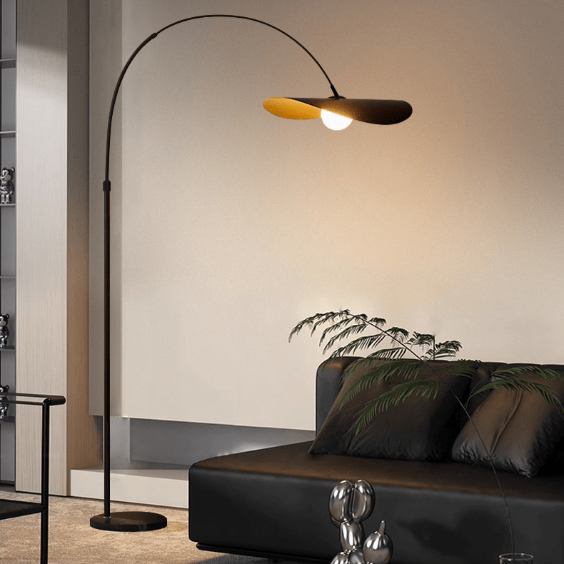 Lampa podłogowa LED z przyciskiem, oświetlenie do wnętrz 3–5 m²