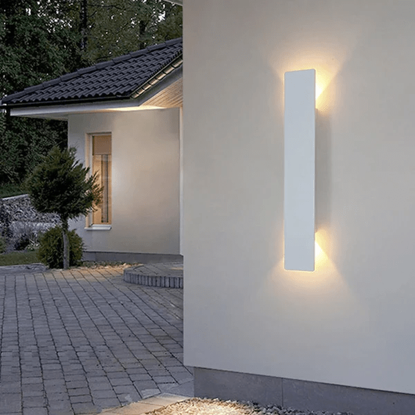 Ścienna lampa LED z aluminium z stopniem ochrony IP65 do oświetlenia zewnętrznego