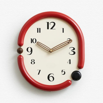 Oval wall clock