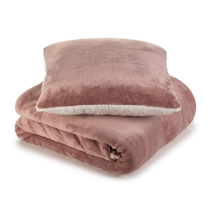Pillow and blanket set